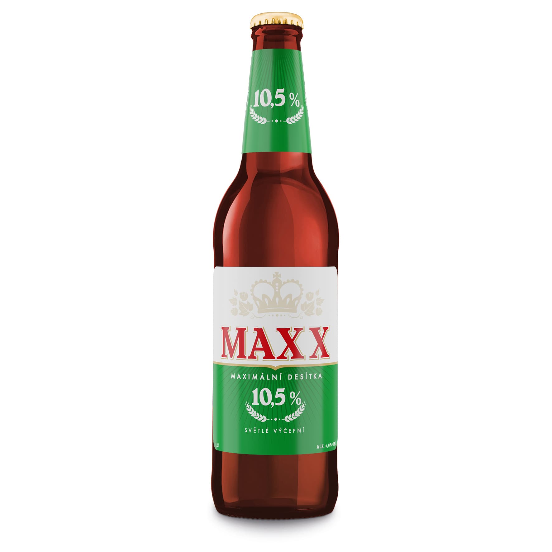 Max X 20 ks / 0,5 l