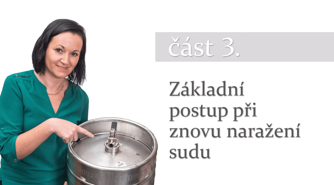 Jak čepovat pivo? – Část III. – Narážení
