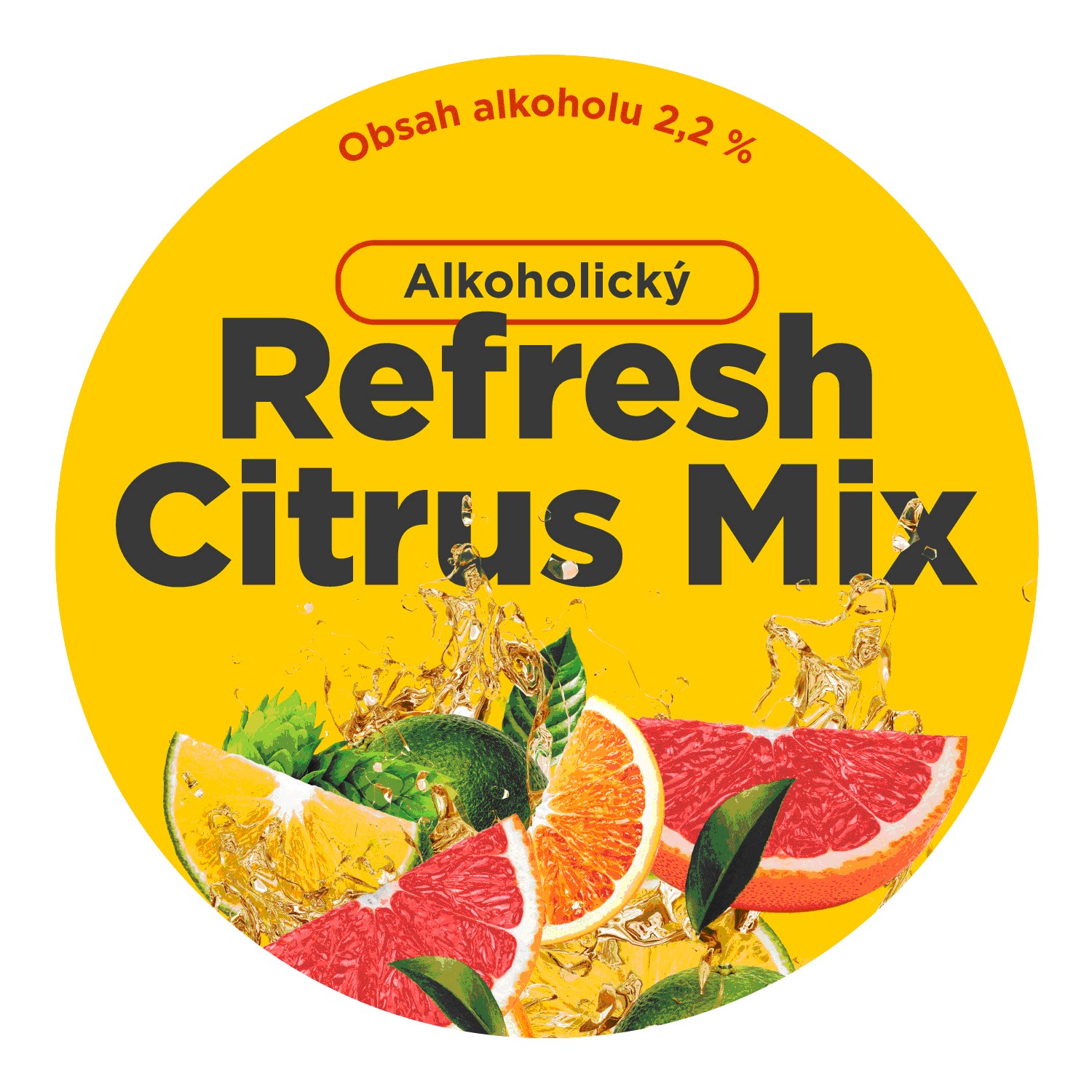 Refresh Citrus Mix Alko keg 30l